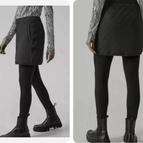 Athleta Quilted Apres Ski Mini Skirt NWT - Picture 3 of 5